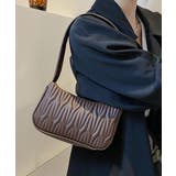 ブラウン | ハンドバッグ PUレザー キルティング風 | Miniministore