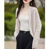 ベージュ | ドルマンニットカーディガン 秋冬アウター | Miniministore