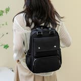 ブラック | リュックサック 大容量 通勤通学 多収納 | Miniministore