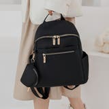 ブラック | リュックサック 大容量 コインケース付き | Miniministore
