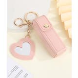ピンク | リップホルダー PUレザー リップ収納 | SUNSHINE CLOSET