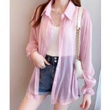 ピンク | シャツブラウス 夏服 サマーカーディガン | Miniministore