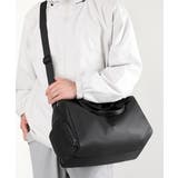 ブラック | ボストンバッグ 大容量 ユニセックス鞄 | Miniministore