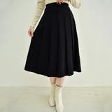 ブラック | プリーツスカート ひざ下丈 春秋冬 | Miniministore
