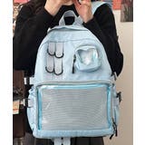 ライトブルー | 痛バッグ リュック A4 大容量 推し活 | Miniministore