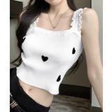 ホワイト | キャミソール レディース サマーニット | SUNSHINE CLOSET