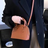 キャメル | ショルダーバッグ PUレザー ミニ 軽量 | ANGELCLOSET