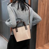ピンクベージュ | バケツバッグ PUレザー ハンドバッグ | SUNSHINE CLOSET