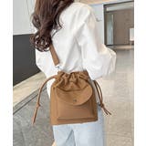 キャメル | ショルダーバッグ 2wayバケットバッグ | ANGELCLOSET