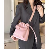 ピンク | ショルダーバッグ 2wayバケットバッグ | ANGELCLOSET