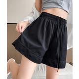 ブラック | ショートパンツ ウエストゴム レディース | Miniministore