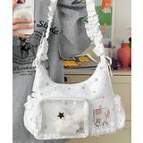 ホワイト | ショルダーバッグ 星柄 痛バッグ 推し活 | Miniministore