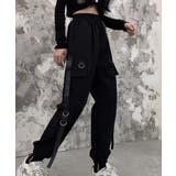 ブラック | カーゴパンツ チェーン付き ボトムス | SUNSHINE CLOSET