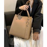 ベージュ | トートバッグ PUレザー レディース | Miniministore