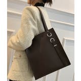 ダークブラウン | トートバッグ PUレザー レディース | Miniministore