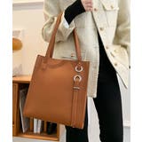 キャメル | トートバッグ PUレザー レディース | Miniministore