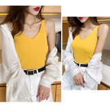 タンクトップ Vネック サマーニット | Miniministore | 詳細画像8