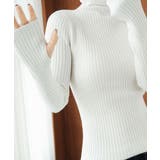 ニットトップス ハイネック 指穴デザイン | Miniministore | 詳細画像2 