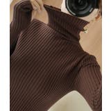 ニットトップス ハイネック 指穴デザイン | Miniministore | 詳細画像4 