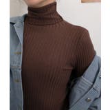 ニットトップス ハイネック 指穴デザイン | Miniministore | 詳細画像7 