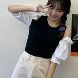 サマーニット 肩出し フリル | Miniministore | 詳細画像4