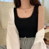 タンクトップ へそ出し サマーニット | Miniministore | 詳細画像5