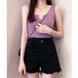 タンクトップ へそ出し サマーニット春夏 | Miniministore | 詳細画像5