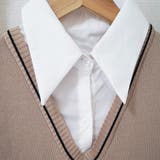 ドッキングシャツ トップス 切り替え オフィスカジュアル | Miniministore | 詳細画像10