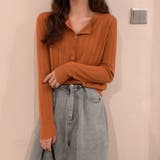 ニットカーディガン リブニット 羽織り | Miniministore | 詳細画像7