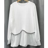 シャツブラウス 異素材 トップス 長袖 | Miniministore | 詳細画像7 