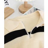 ニットトップス ハーフジップ 襟付き | Miniministore | 詳細画像16 