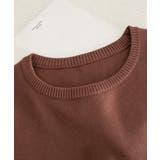 ニットトップス 長袖 クロスニット 秋冬 | Miniministore | 詳細画像10