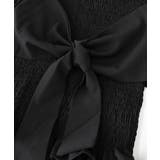 ブラウス 白黒 シャーリング ショート丈 | Miniministore | 詳細画像10 