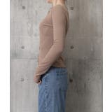 カットソー レース切り替え 長袖Tシャツ | Miniministore | 詳細画像6 