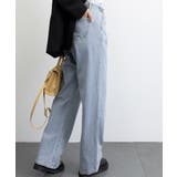 デニムパンツ ウエスト調整可能 ボトムス | Miniministore | 詳細画像8 