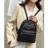リュックサック スタッズ フェイクレザー | Miniministore | 詳細画像4