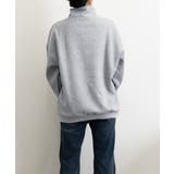 スウェットシャツ ハーフジップトレーナー | Miniministore | 詳細画像6