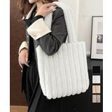 トートバッグ A4サイズ鞄 ファーバッグ | Miniministore | 詳細画像1 