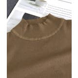 ニットトップス 長袖 ハイネック 重ね着 | Miniministore | 詳細画像12