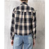 チェックシャツ ショート丈 長袖トップス | Miniministore | 詳細画像8