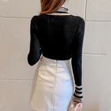 ニットトップス レース プルオーバー | Miniministore | 詳細画像11 