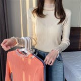 ニットトップス レース プルオーバー | Miniministore | 詳細画像7 