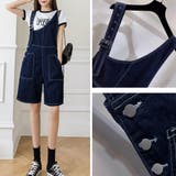 サロペットデニム レディース カジュアル | Miniministore | 詳細画像3