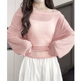 シアートップス ボートネック カットソー | Miniministore | 詳細画像4