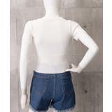 サマーニット Uネック クロップド丈夏服 | Miniministore | 詳細画像8