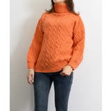 ニットトップス 長袖 ケーブル編み 秋冬 | Miniministore | 詳細画像13 
