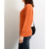 ニットトップス 長袖 ケーブル編み 秋冬 | Miniministore | 詳細画像14 