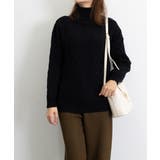 ニットトップス 長袖 ケーブル編み 秋冬 | Miniministore | 詳細画像6 