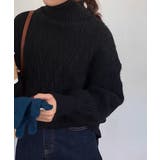 ニットトップス 長袖 ケーブル編み 秋冬 | Miniministore | 詳細画像7 