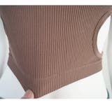 タンクトップ へそ出し ワンショルダー | Miniministore | 詳細画像10 